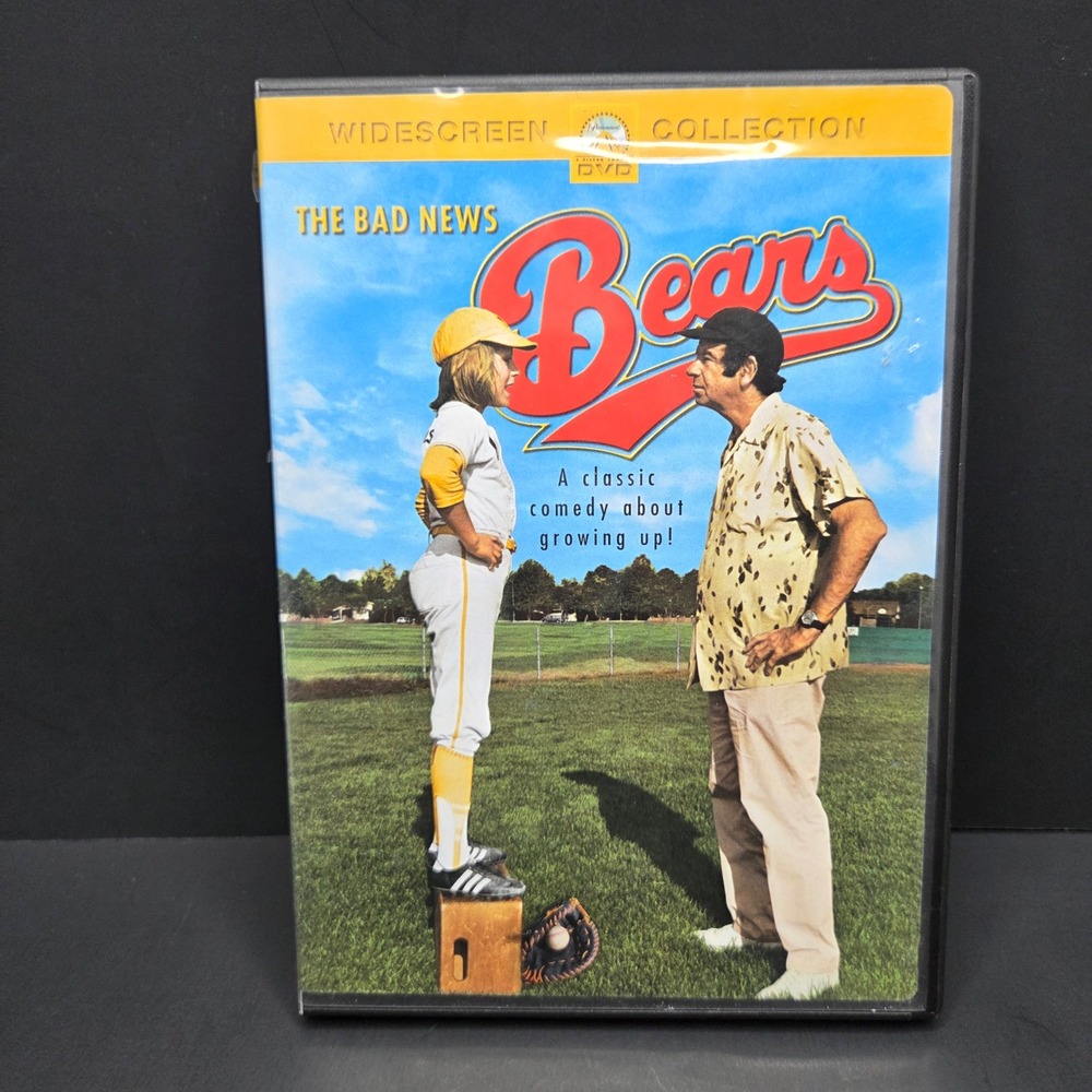 The Bad News Bears DVD Widescreen Collection 1976 Movie Walter Matthau Sports
